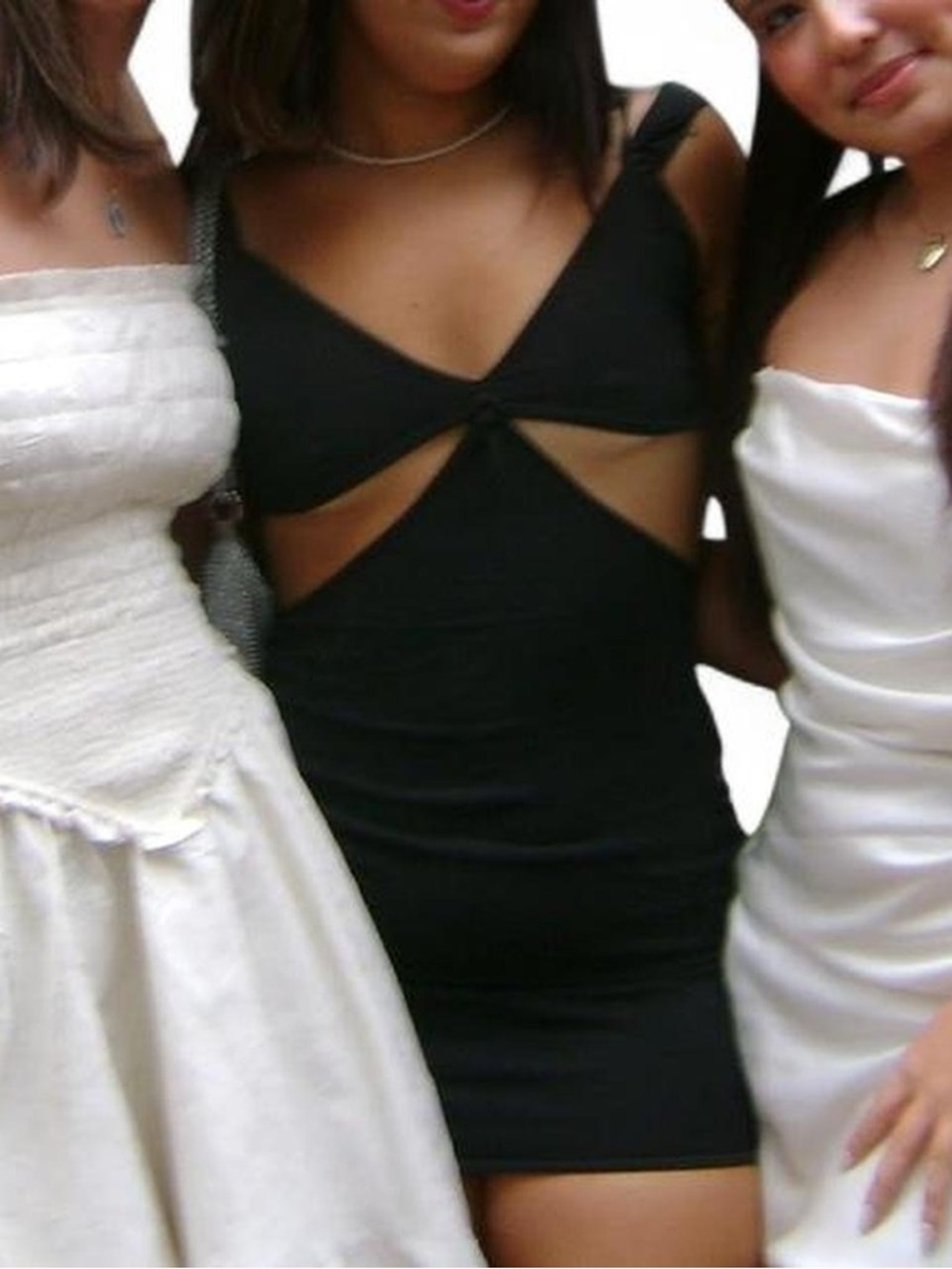 Forever 21 Mini cutout Bodycon dress with open back